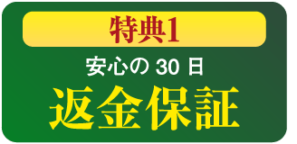 30日返金保証